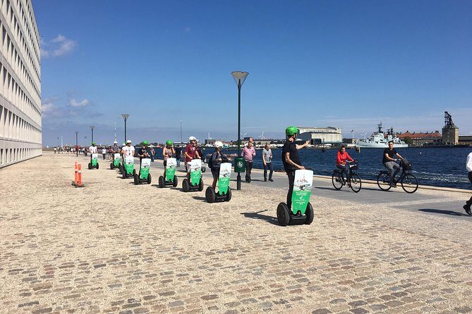 2 Hour Copenhagen Segway Tour - Entering The Langelinie starting point: training, radios, and the quick learning curve