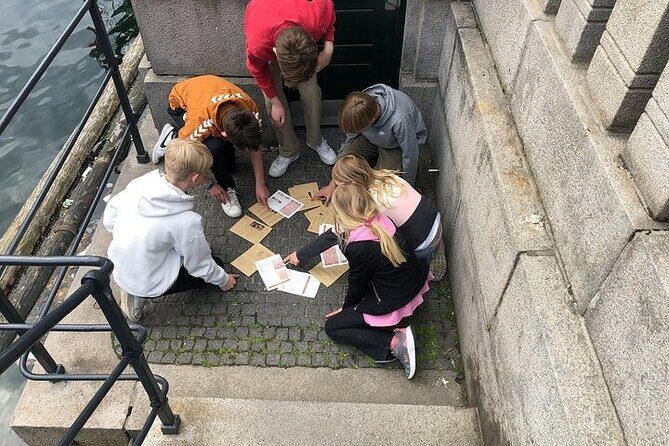 Aarhus Self guided Mystery hunt Sabotage in Danish - How the Sabotage mystery hunt plays out in Aarhus