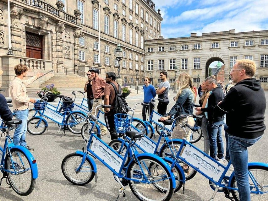Copenhagen: 3-Hour City Highlights Bike Tour with Guide - Holbergsgade 12: where you meet and what you can use