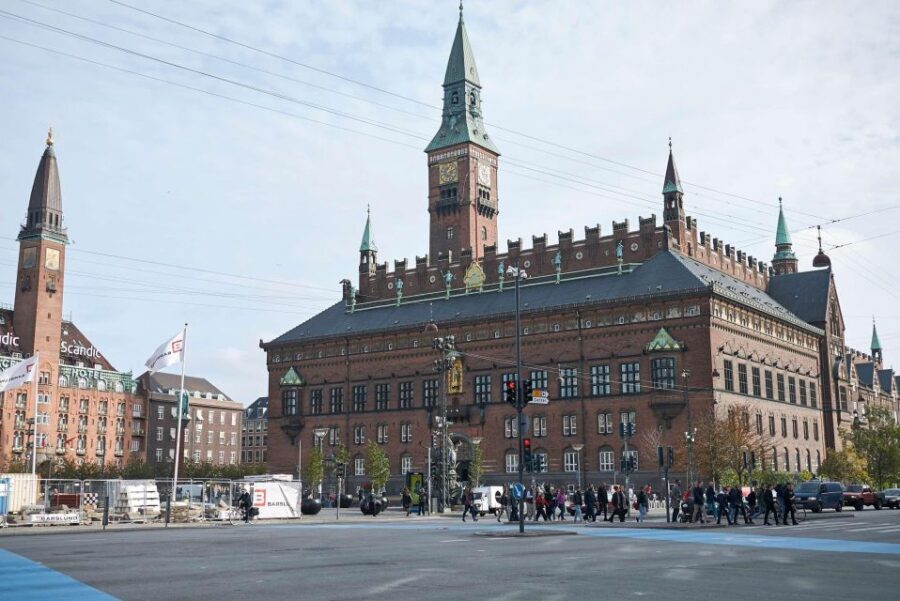 Copenhagen: Canal Boat Cruise & Old Town/Nyhavn Walking Tour - City Hall, Copenhagen Cathedral, and Round Tower on foot