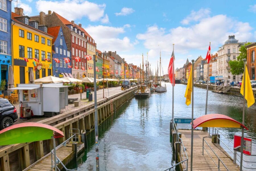 Copenhagen Old Town, Nyhavn, Canal Walking Tour & Christiana - The canals around Danish Playhouse, Kissing Steps, and Ofelia Plads