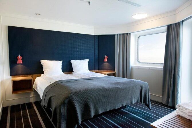 Oslo Tour in Luxurious Cruise from Copenhagen - Ship comfort and cabins: private bath is included, but manage expectations